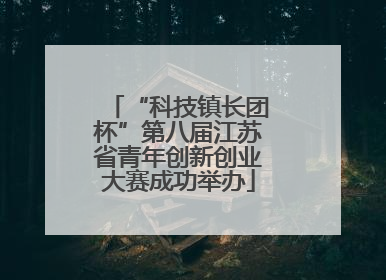 “科技镇长团杯”第八届江苏省青年创新创业大赛成功举办