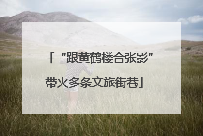 “跟黄鹤楼合张影”带火多条文旅街巷