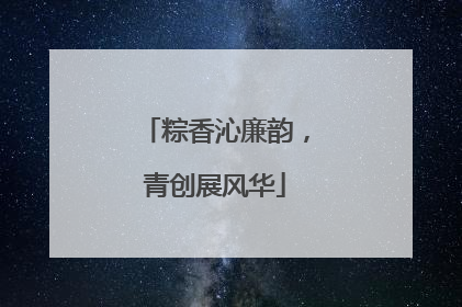 粽香沁廉韵，青创展风华
