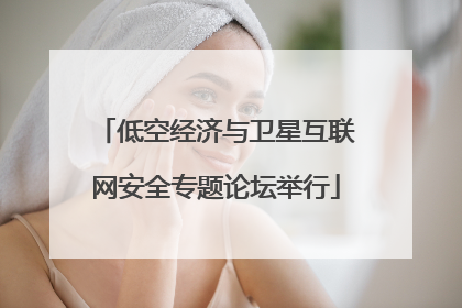 低空经济与卫星互联网安全专题论坛举行