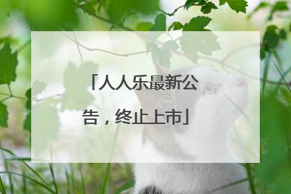 人人乐最新公告，终止上市