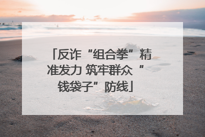 反诈“组合拳”精准发力 筑牢群众“钱袋子”防线