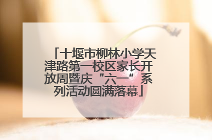 十堰市柳林小学天津路第一校区家长开放周暨庆“六一”系列活动圆满落幕