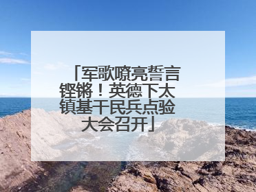 军歌嘹亮誓言铿锵!英德下太镇基干民兵点验大会召开