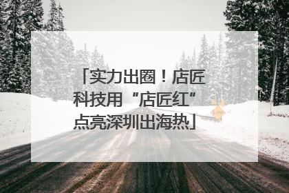 实力出圈！店匠科技用“店匠红”点亮深圳出海热