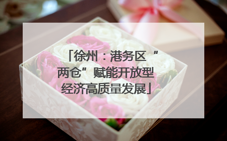 徐州：港务区“两仓”赋能开放型经济高质量发展