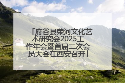 府谷县荣河文化艺术研究会2025工作年会暨首届二次会员大会在西安召开