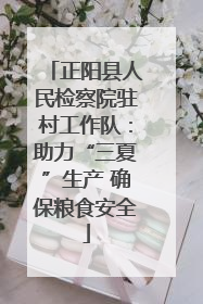 正阳县人民检察院驻村工作队：助力“三夏”生产 确保粮食安全