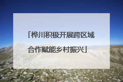 桦川积极开展跨区域合作赋能乡村振兴