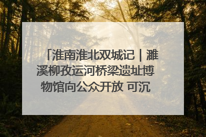 淮南淮北双城记｜濉溪柳孜运河桥梁遗址博物馆向公众开放 可沉浸式触摸历史