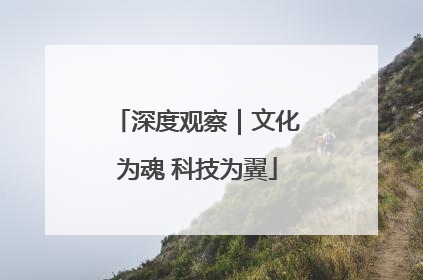 深度观察｜文化为魂 科技为翼