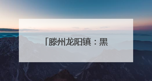滕州龙阳镇：黑土豆产业铺就乡村振兴致富路