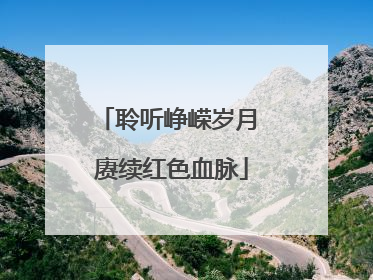 聆听峥嵘岁月 赓续红色血脉