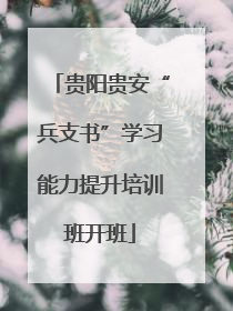 贵阳贵安“兵支书”学习能力提升培训班开班